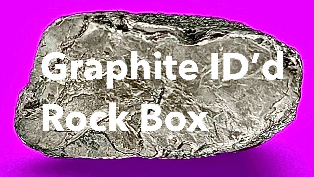 Идентифицирован графитовый минерал. Примечания находятся в разделе описания видео.