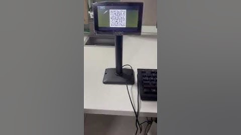 BHIM UPI Payment collection on Dynamic QR Code Display - PD500-I Customer Display Pole M: 9429045500