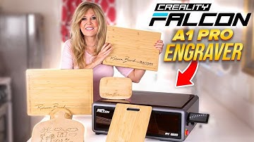 Laser Engraving Machine Creality Falcon A1 Pro Review  | Operation Instructions with Assembly