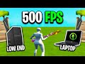 How To Get 500FPS on Low End PC! (Budget PC/Laptop)