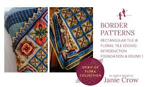 Border Patterns - Rectangle Tile & Floral Tile: Foundation & Round 1