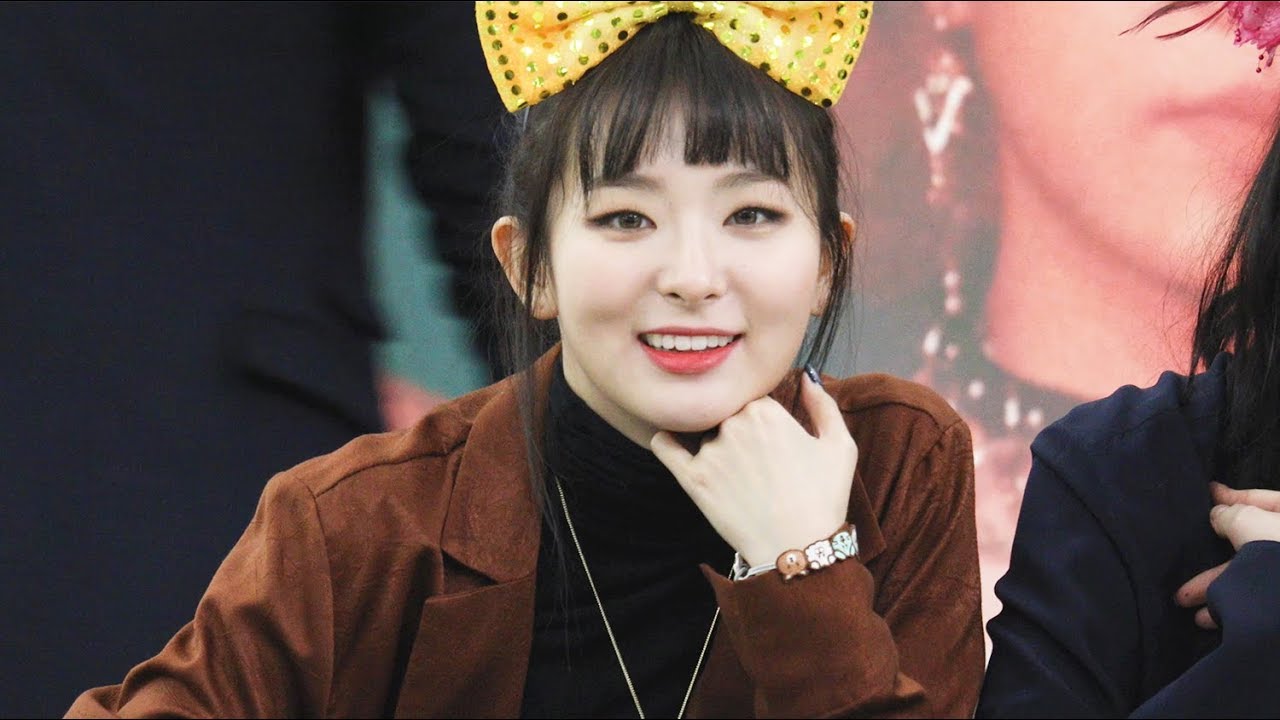 180202 레드벨벳(Red Velvet) 슬기(Seulgi) 팬사인회 마무리 토크 Full. (Ending Talk)  4K 직캠 by 비몽