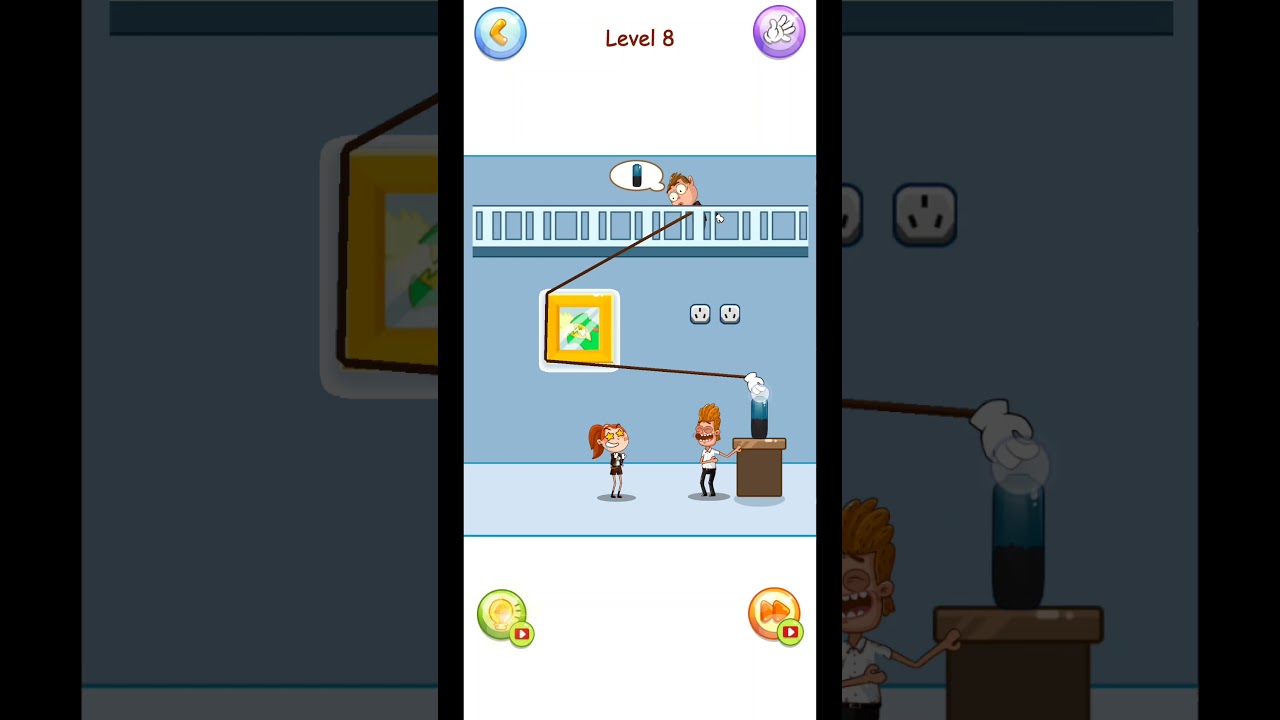 Troll Robber Stretch the hand game level #8