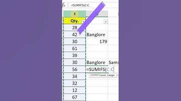 Important Excel formula 🔥🔥🔥🔥💯💥👍 #excel  #exceltutorial #sumif #sumifs #webtechpool#shors #viralvideo
