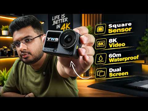 Dji Osmo Action 6 Unboxing | 8K,Square Sensor,Variable Aperture!!
