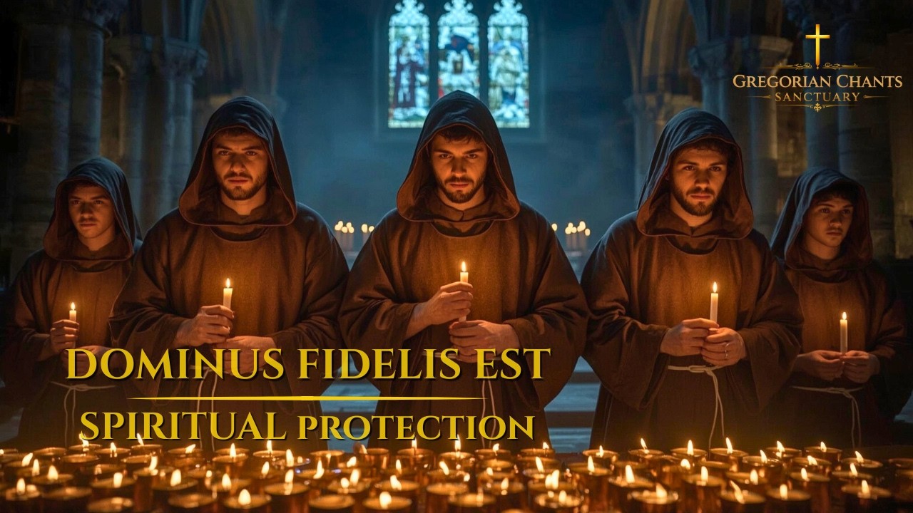 Gregorian Chant for Spiritual Protection ✝️ 2 Thessalonians 3:3 (432Hz) | Gregorian Chants Sanctuary