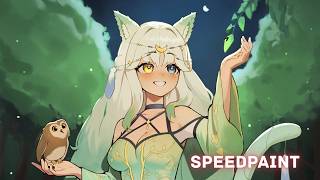 [Speedpaint] Viridia Nox Sketch (Commission)