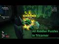 Lego Batman LDK: All Riddler Puzzles in Tricorner (Legacy of the Dark Knight)