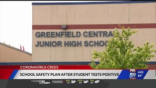 Greenfield school safety plan after student tests positive