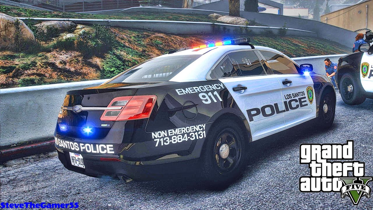City Patrol|| GTA 5 Mod Lspdfr|| HPD #lspdfr #stevethegamer55