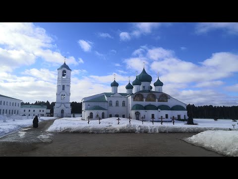 Видео: Повечерие Великое. Свято-Троицкий Александра Свирского монастырь.