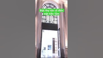 Thi công mẫu biệt thự 2 tầng tân cổ điển mặt tiền 12m #biệtthựtâncổđiển #nhadep #xaynhatho