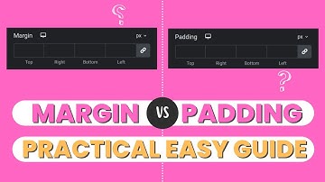Difference Between Margin vs Padding in Elementor -  Practical Guide For Beginners