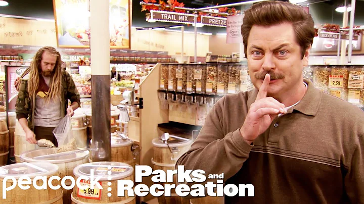 Ron Samples Vegan Bacon | Parks and Recreation