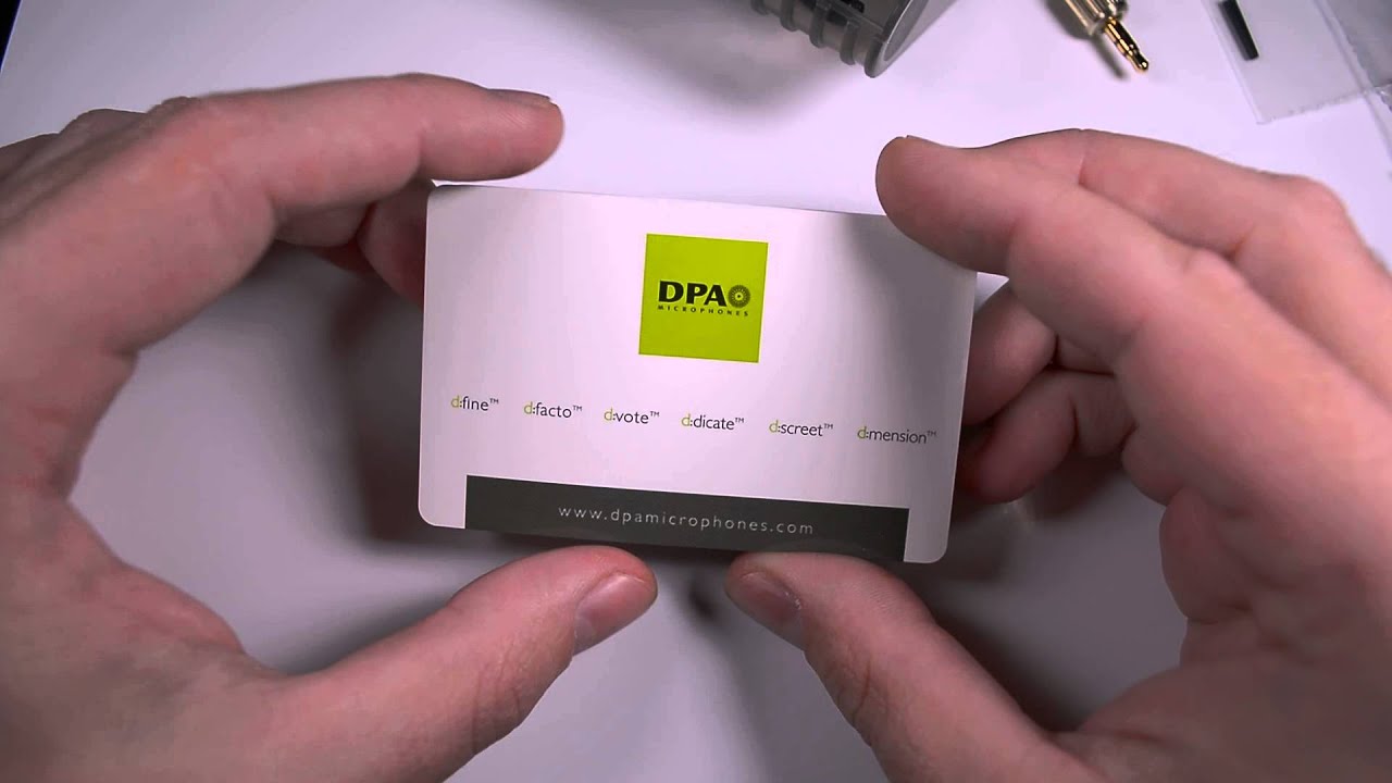 Sony ECM-V1BMP vs DPA 4060