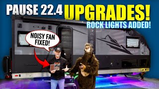 RV Mods That Instantly Improve Camping! ROCK LIGHTS and INVERTER FANS Pause X-22.4
