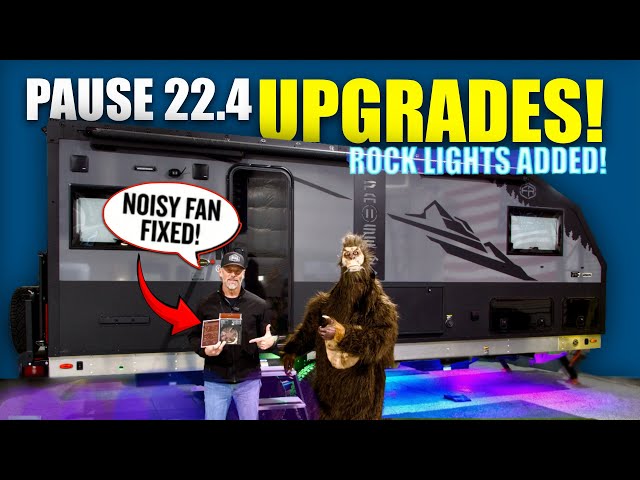 RV Mods That Instantly Improve Camping! ROCK LIGHTS and INVERTER