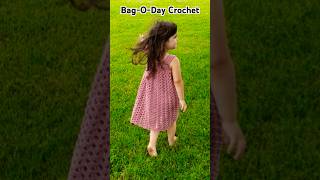 Crochet Easy Toddler Dress Tutorial #shorts #crochet