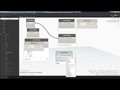 [Dynamo Tutorial] Creating Functions