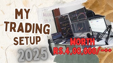 Rs.4,00,000  worth Ultimate Trading Desk Setup 2025 | My High-Performance Trading setup|#djittrading