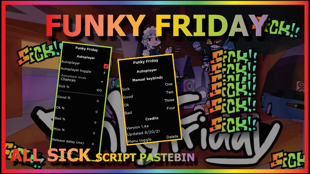 🦔UPDATED] Funky Friday Script / GUI Hack, Auto Player + Infinite Points