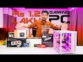 *ALL WHITE* 😍 Rs 1.2 Lakh Gaming PC Build 2024 | AMD Ryzen 5 7600X &amp; RTX 4060 Ti