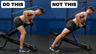 How To Do A Chest Supported Dumbbell Row Correctly