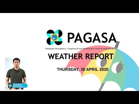 Public Weather Forecast Issued at 4:00 AM April 30, 2020