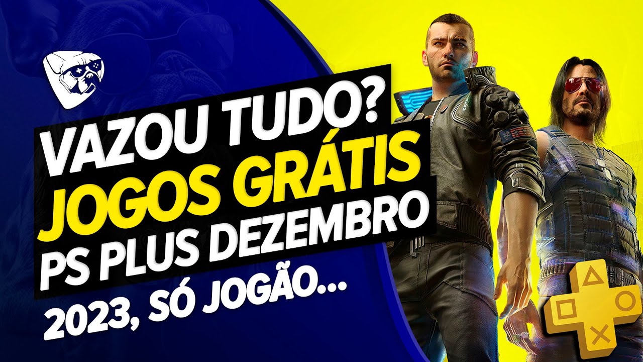 Vazou Tudo?! JOGOS GRÁTIS PSN PLUS DEZEMBRO 2023! Só JOGÃO