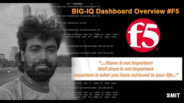 BIG-IQ Dashboard Overview #f5