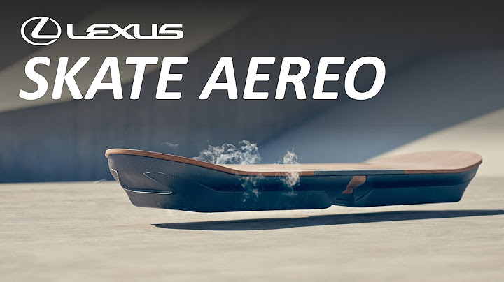 Hoverboard: El Skate Volador de Lexus | Patín aerodeslizador  (Español)