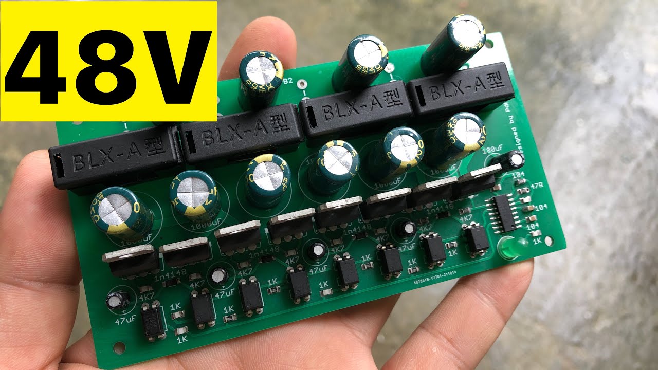48V Battery balance JLCPCB YouTube