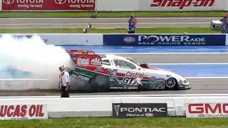 John Force - "Burnout"    New Jersey 2008