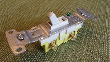 How to Install a Light Switch / Single Pole Switch