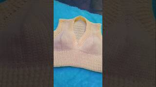 beautiful crochet top / Blouse design 🥰😍 #crochettop #blousedesign #woolart #woolcraft #woolenwork