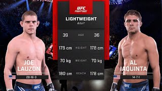 UFC 183 REVIVAL - Joe Lauzon 🆚 Al Iaquinta ( Simulation on PS5🥊UFC5 )