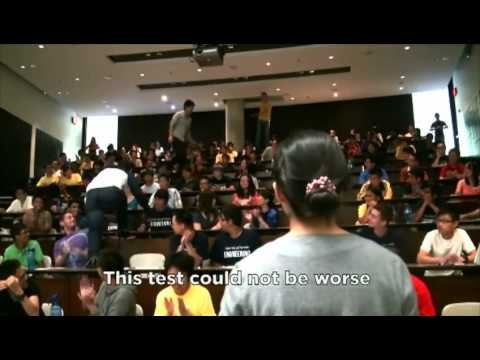 The Worst Test - I'm an engineering failure - flash mob
