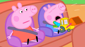 George's Toy Digger! 🚧 | Peppa Pig Official Full Episodes