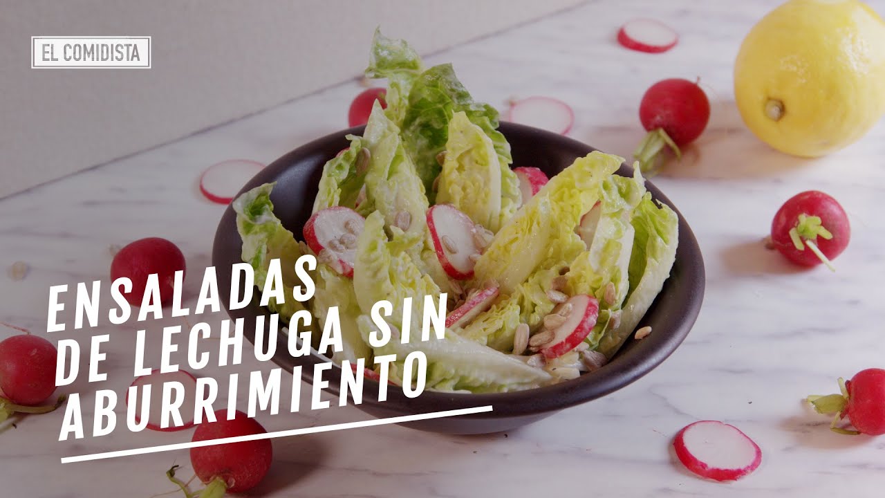 EL COMIDISTA | Tres ensaladas de lechuga que no son la de siempre