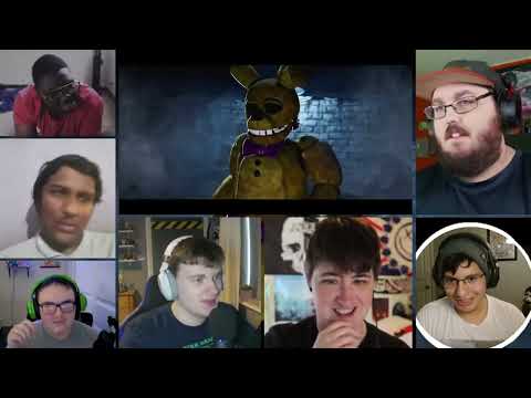 "IT'S ME" The 10 Year FNAF Animation Remake [REACTION MASH-UP]#2292