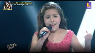 Grazzia Farah | El triste | Audiciones a Ciegas | La Voz Kids Perú