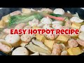 Easy Hotpot/Shabushabu Recipe | Hazel Russ Vlogs