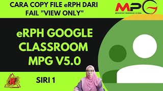 #eRPHGC| #erphMPG | CARA COPY eRPH DARI FAIL VIEW ONLY