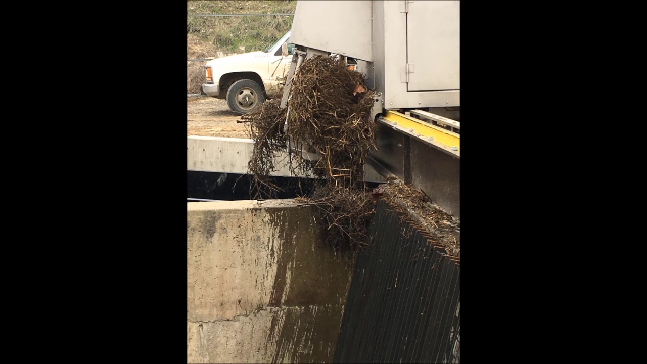 Several Hydro Component Systems Trash Rake installations - YouTube