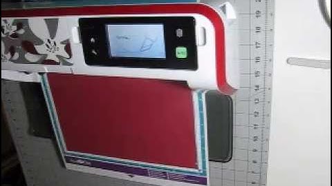 Brother ScanNCut Unboxing and first cuts