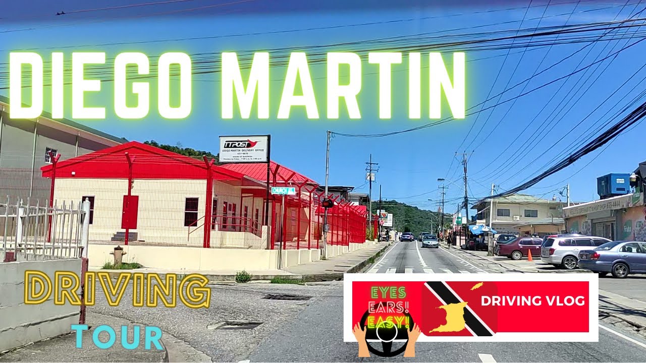A driving tour of the Diego Martin area in November 2023.