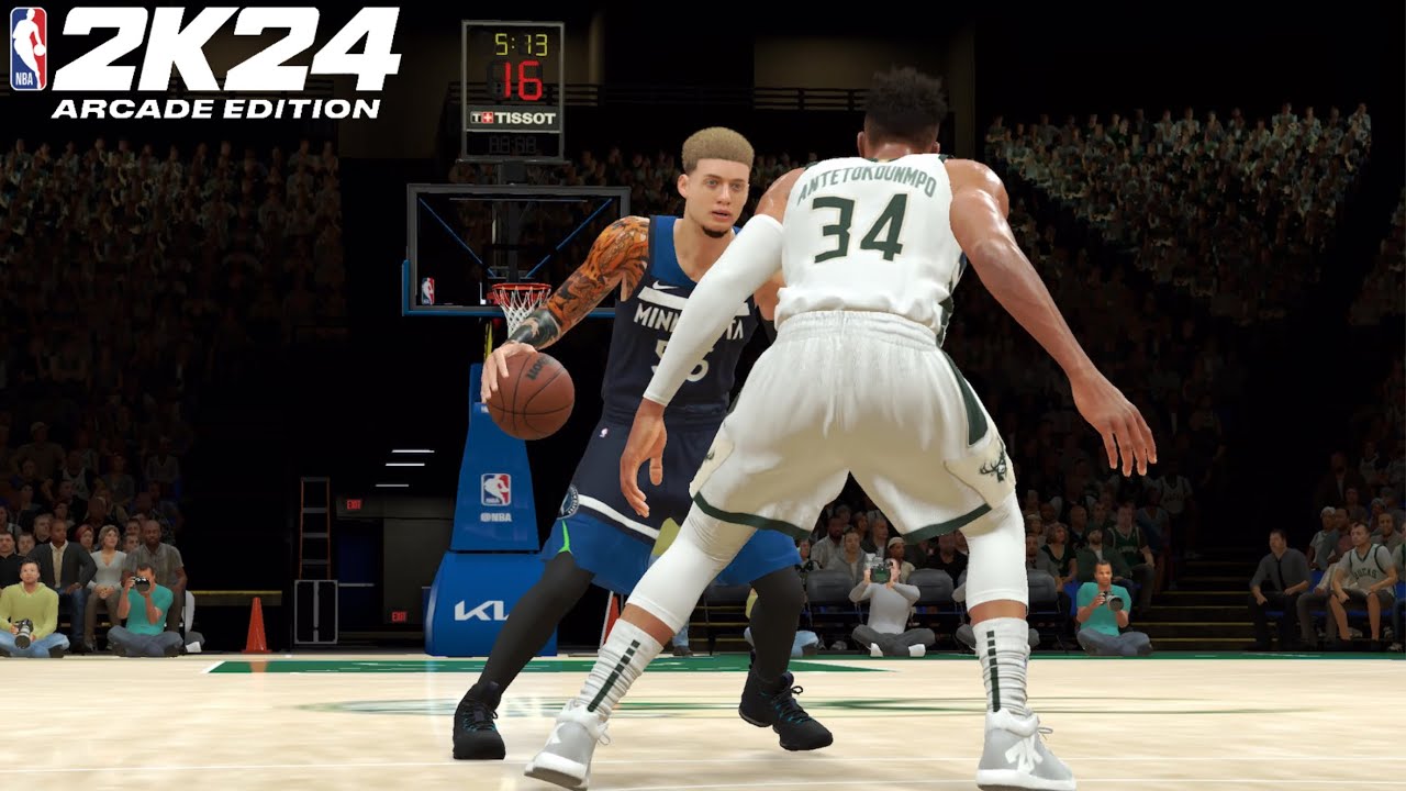 NBA 2k24 Arcade Edition | My Career | Greek Freak vs Freak - YouTube