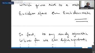 Lecture 4, Week 3- Dec. 5, 2020 - Gram-smith orthogonalization Process, Dr. Anupam Singh IISER Pune