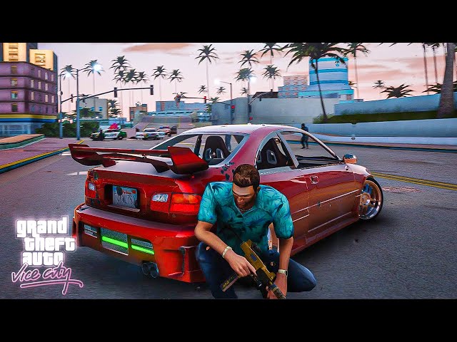 GTA Vice City: Remastered 2022 Gameplay Next-Gen Ray Tracing Graphics on  RTX 3090 / GTA 5 PC MOD 