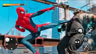 Spider Rope Hero Vice City Gangster Fighting  For Android Gameplay #spiderman #gaming screenshot 2